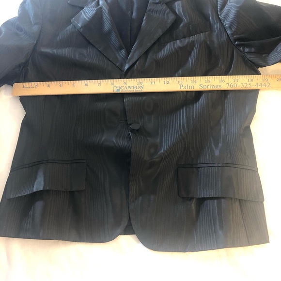 Vintage Anne Klein Haute Couture evening acetate blazer - Picture 9 of 11
